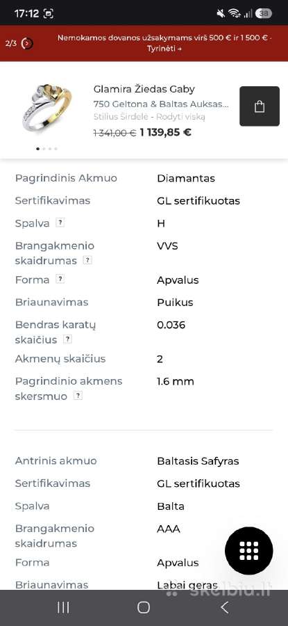 Auksinis žiedas - nuotraukos Nr. 3