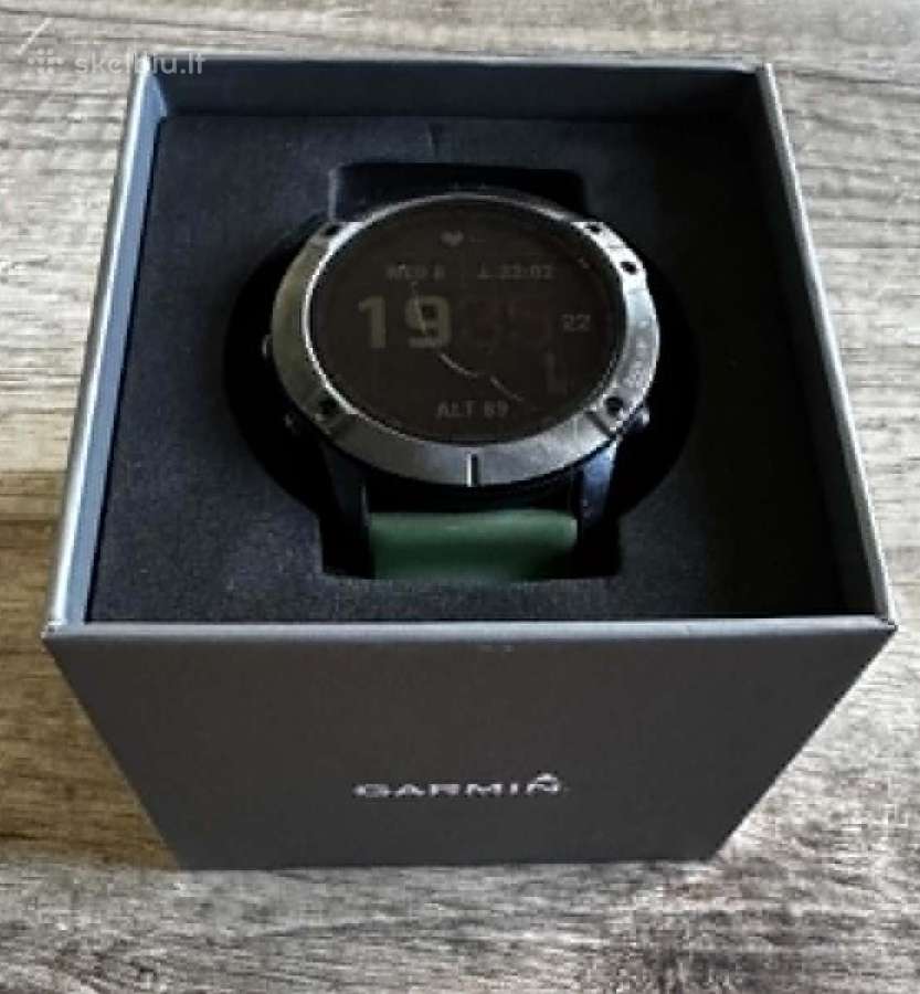 Parduodamas galingas Garmin Fenix 6x Sapphire! - nuotraukos Nr. 2