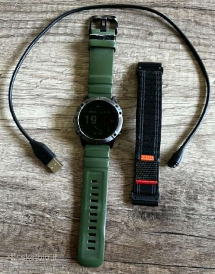 Parduodamas galingas Garmin Fenix 6x Sapphire! - nuotraukos Nr. 6