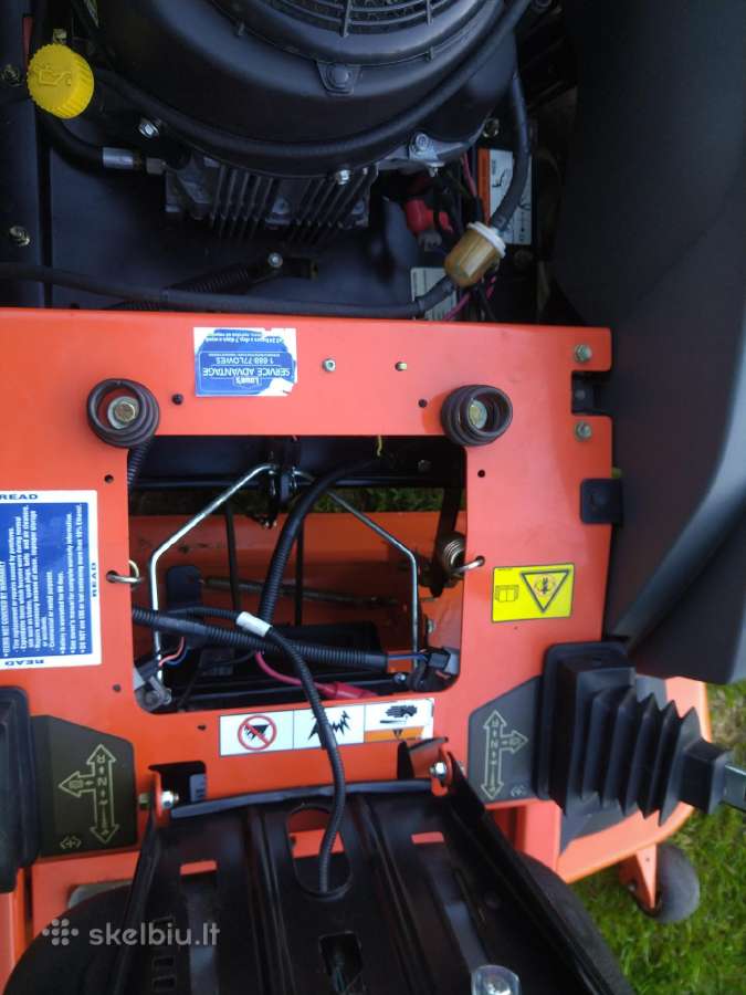Dideliems plotams Husgvarna Z254 - nuotraukos Nr. 11
