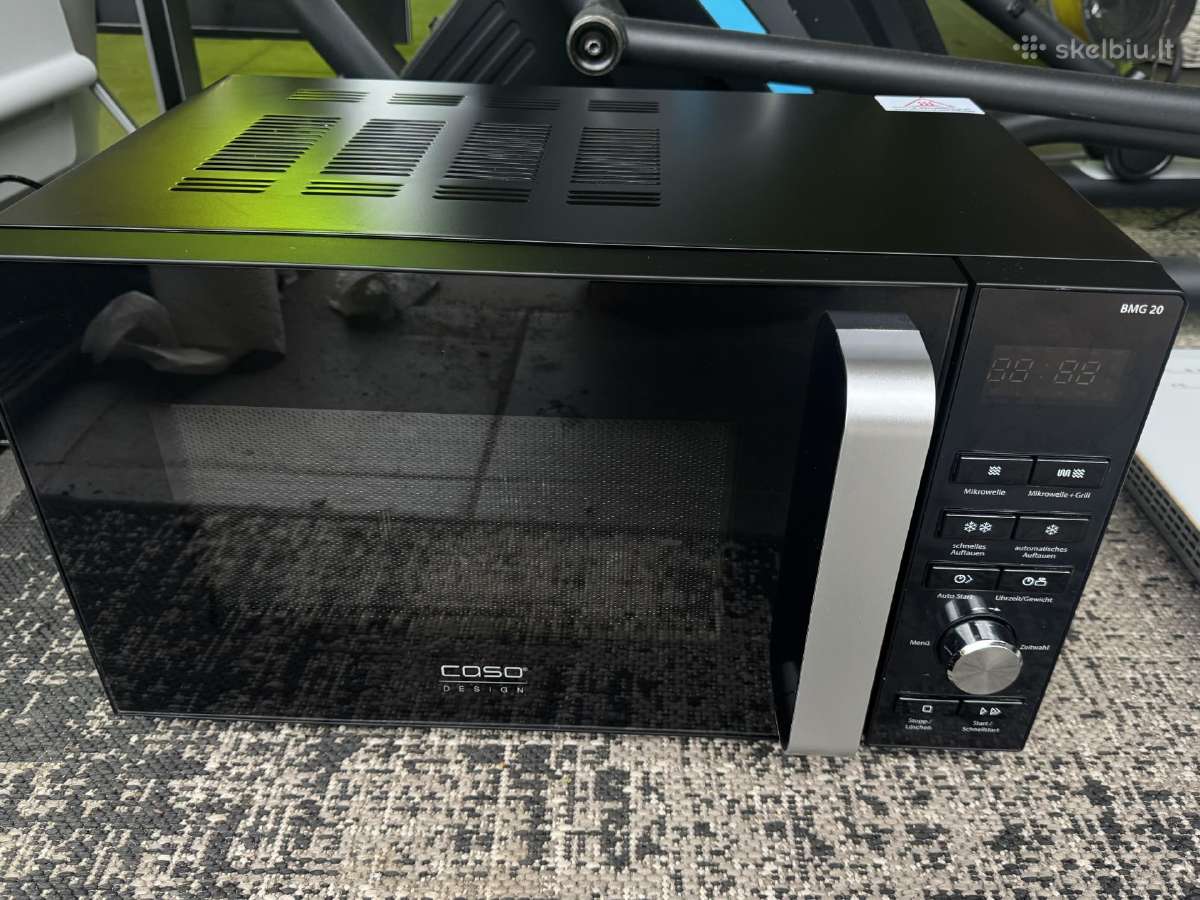 Mikrobangu Krosnele " + grill Caso Design Bmg 20