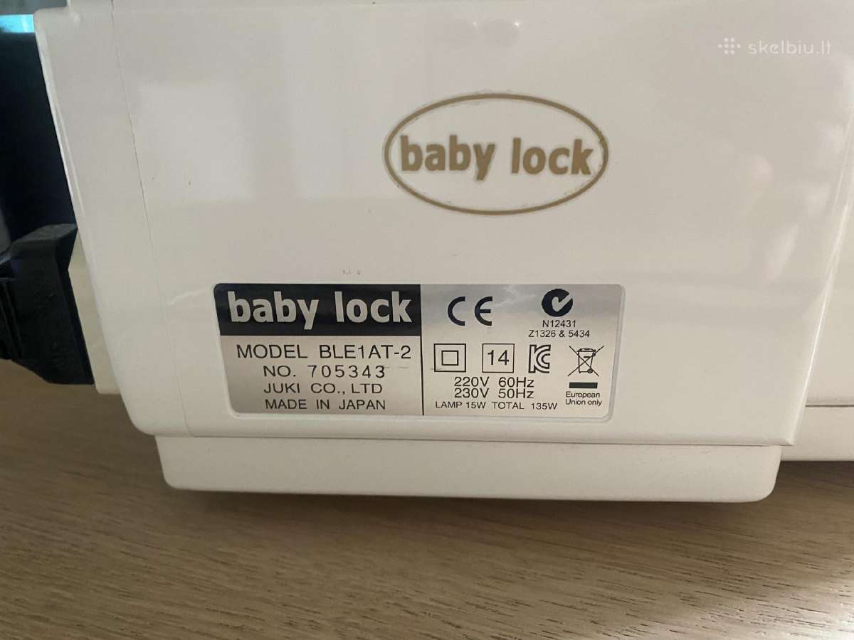 Baby Lock Imagine overlokas - nuotraukos Nr. 6