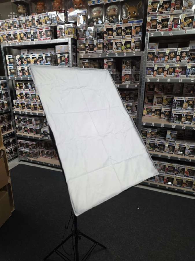 Softbox rinkinys 2x 135w stiprumo - nuotraukos Nr. 2