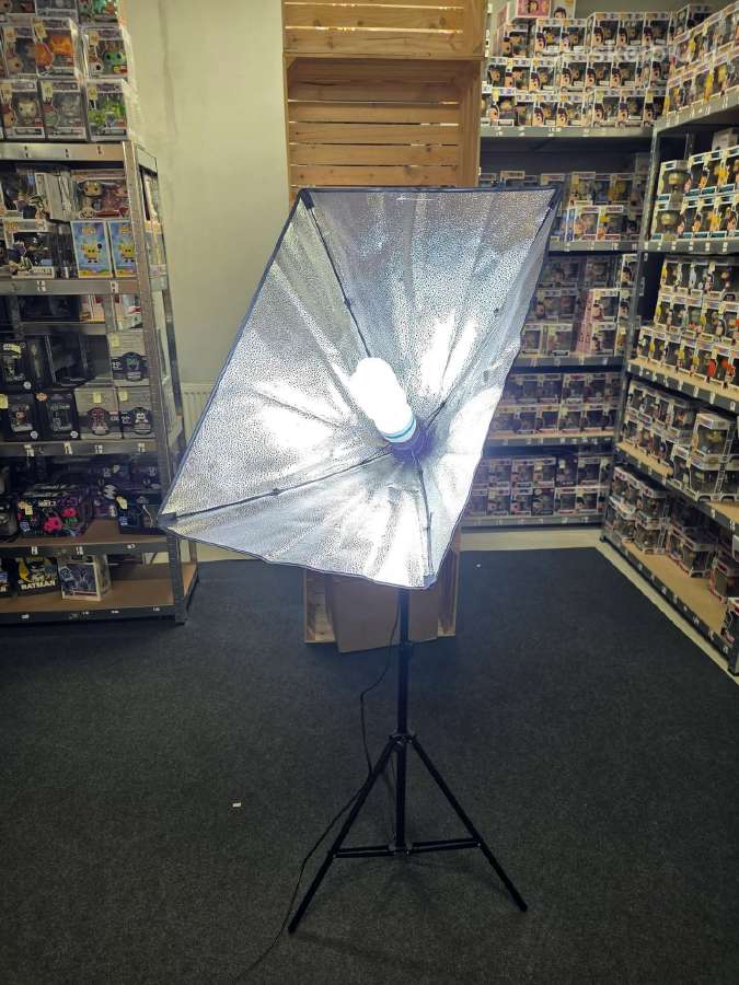 Softbox rinkinys 2x 135w stiprumo - nuotraukos Nr. 5