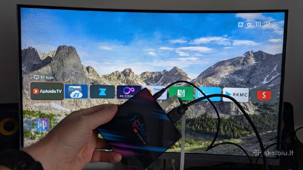 X96 Max TV priedėlis (4gb/64gb)