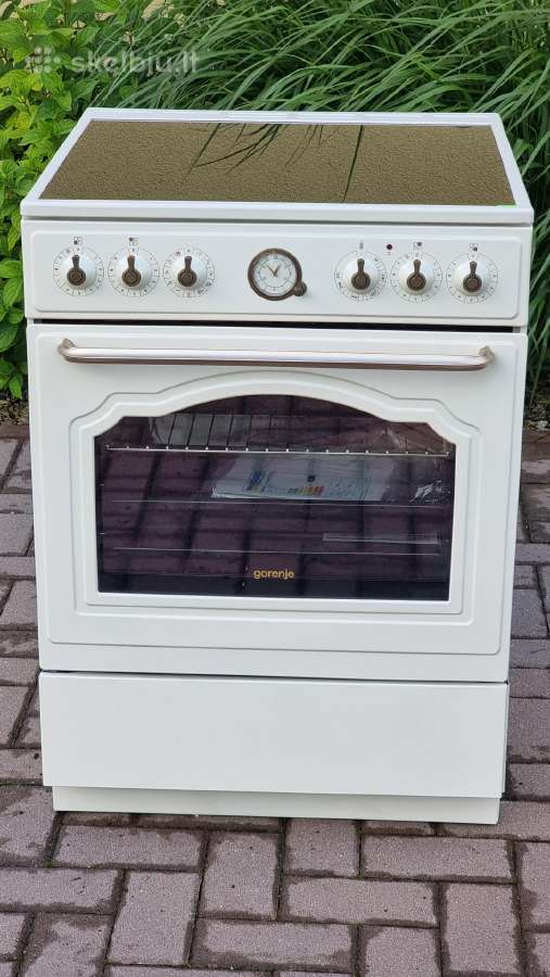 Nauja retro Gorenje Gecs6b70cli+ Garantija - nuotraukos Nr. 3