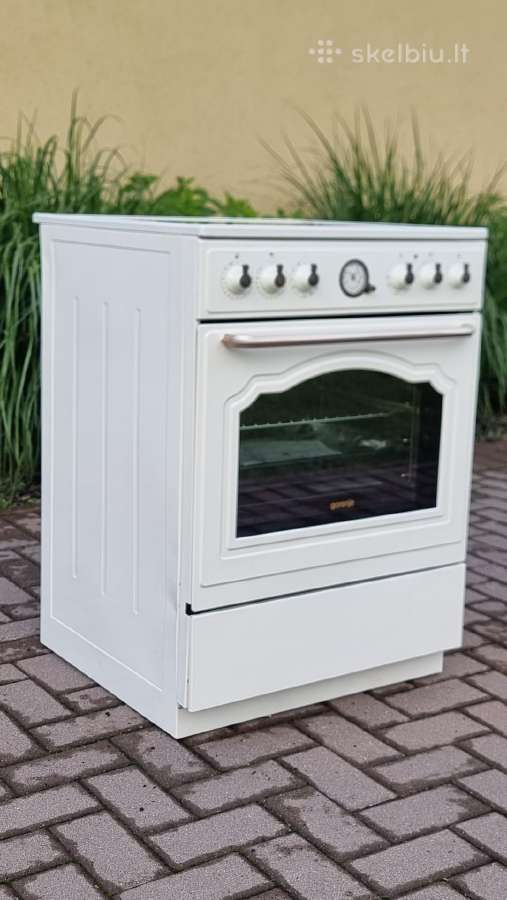 Nauja retro Gorenje Gecs6b70cli+ Garantija - nuotraukos Nr. 4