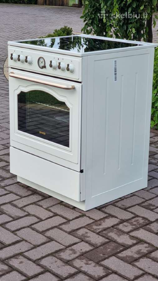 Nauja retro Gorenje Gecs6b70cli+ Garantija - nuotraukos Nr. 5