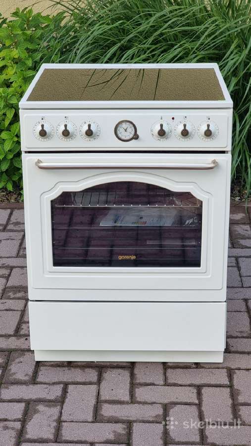 Nauja retro Gorenje Gecs6b70cli+ Garantija