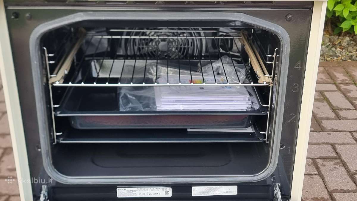 Nauja retro Gorenje Gecs6b70cli+ Garantija - nuotraukos Nr. 16