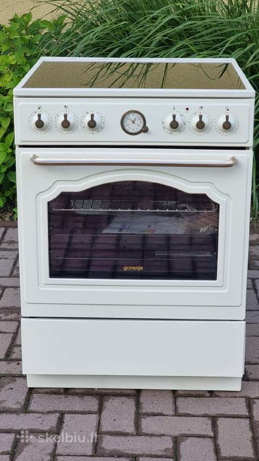 Nauja retro Gorenje Gecs6b70cli+ Garantija - nuotraukos Nr. 27