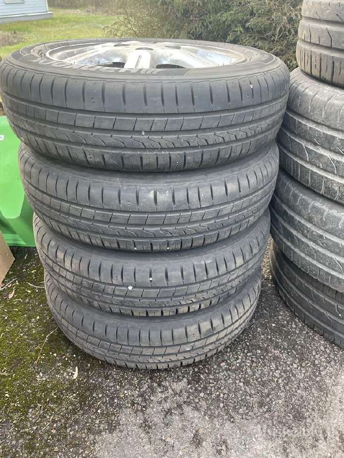 155/70 R14 Ratai + Padangos (4vnt)