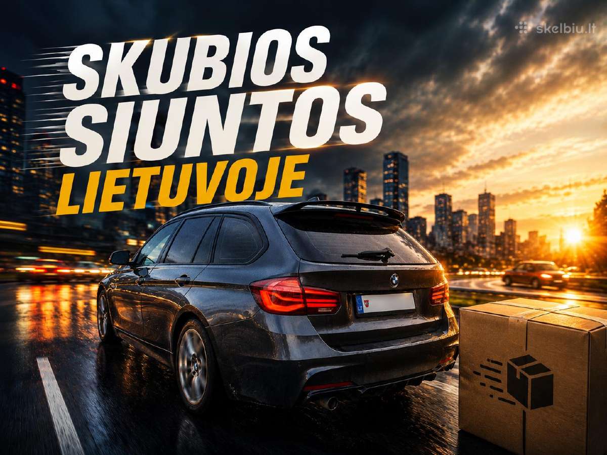 Skubios siuntos Lietuvoje Vilnius Kaunas Klp