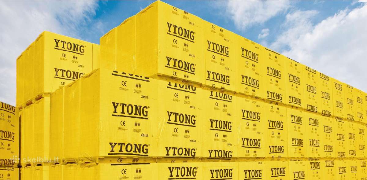 Газобетонные блоки Ytong немецкого качества