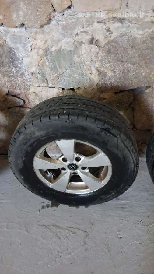 225/70r15c Padangos + Ratlankiai (4vnt) - nuotraukos Nr. 7