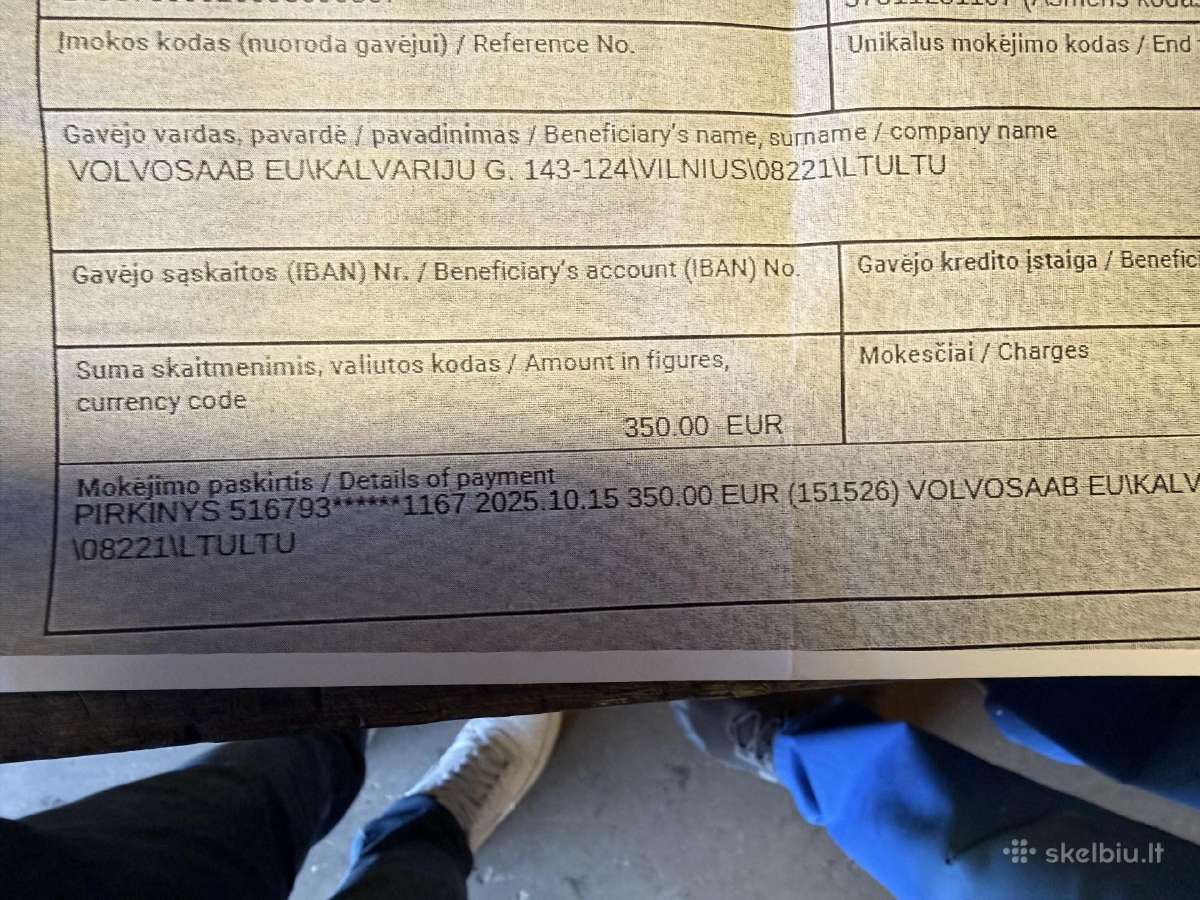 Volvo Xc70 vairuotojo pusės pusašis - nuotraukos Nr. 6