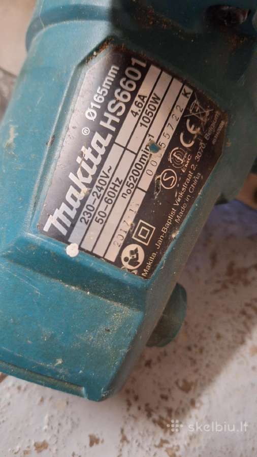 Makita kreiziukas Hs6601 - nuotraukos Nr. 2