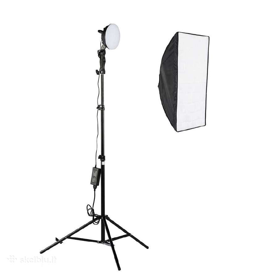 Reguliuojamas LED Softbox apšvietimas - nuotraukos Nr. 2