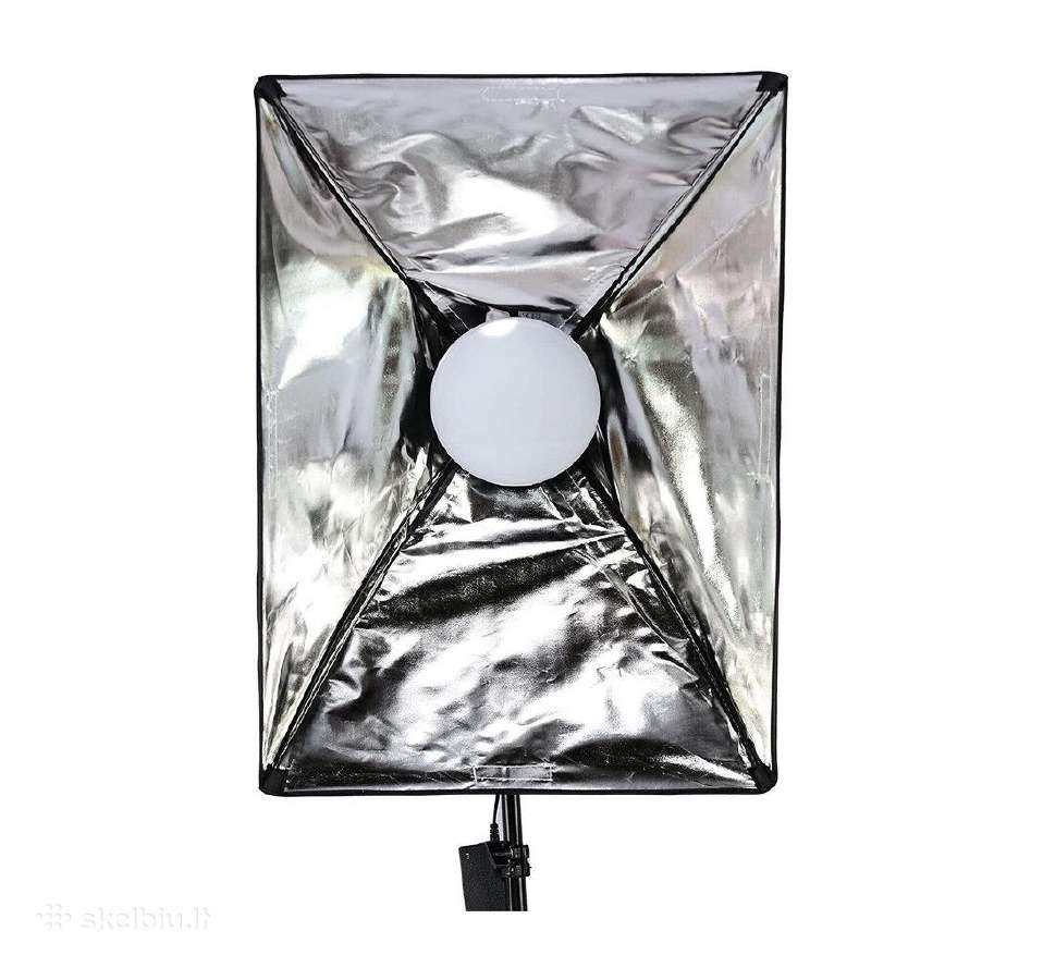 Reguliuojamas LED Softbox apšvietimas - nuotraukos Nr. 3