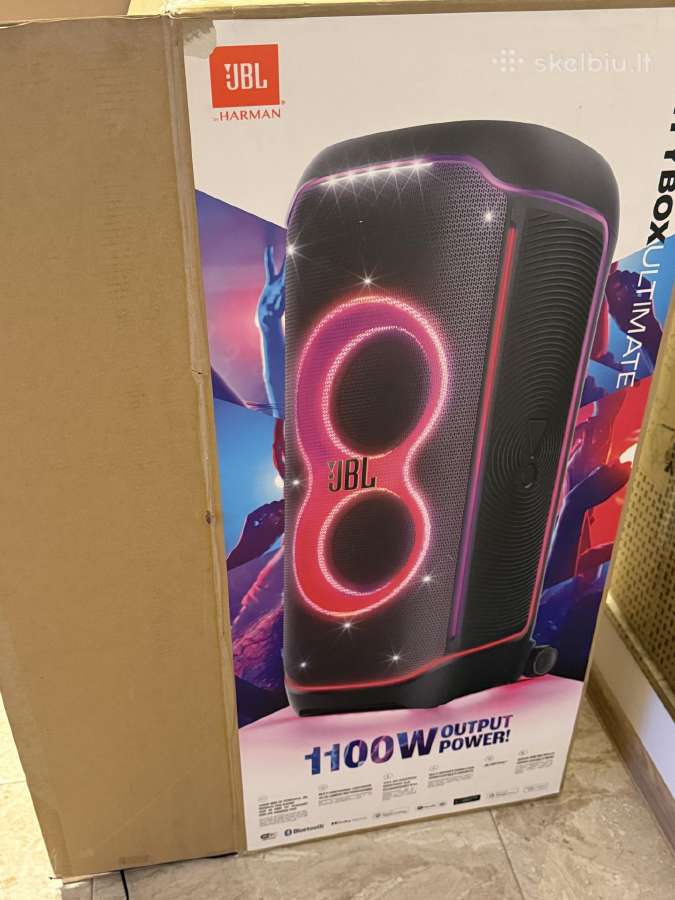 Jbl Partybox Ultimate – praktiškai nauja!