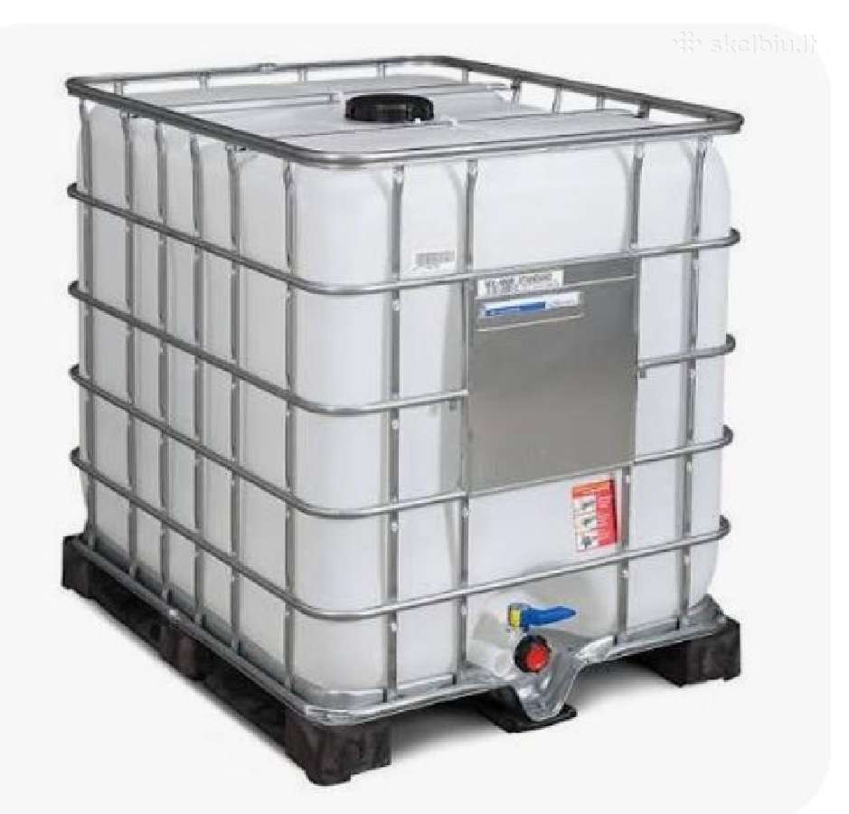 Ieskau ibc 1000ltr uz 100€ uz 3vnt , maistiniu