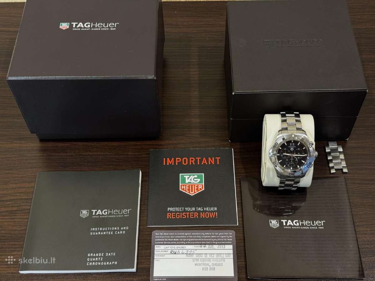 Puikus Tag Heuer Aquaracer laikrodis