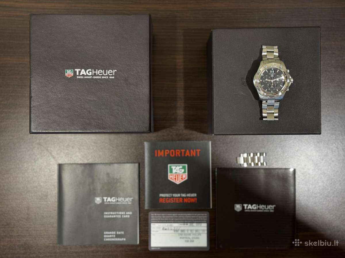 Puikus Tag Heuer Aquaracer laikrodis - nuotraukos Nr. 2