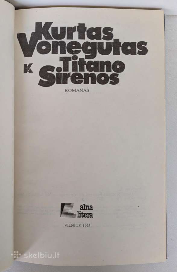 Kurtas Vonegutas. Titano Sirenos - nuotraukos Nr. 3