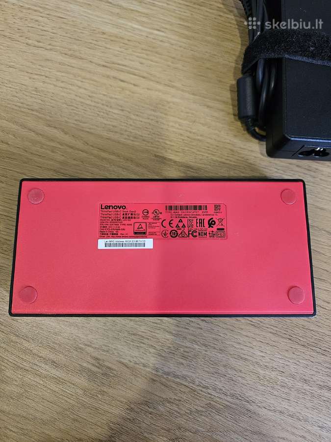 Docking station Lenovo Thinkpad Usb-c Dock Gen 2 - nuotraukos Nr. 3