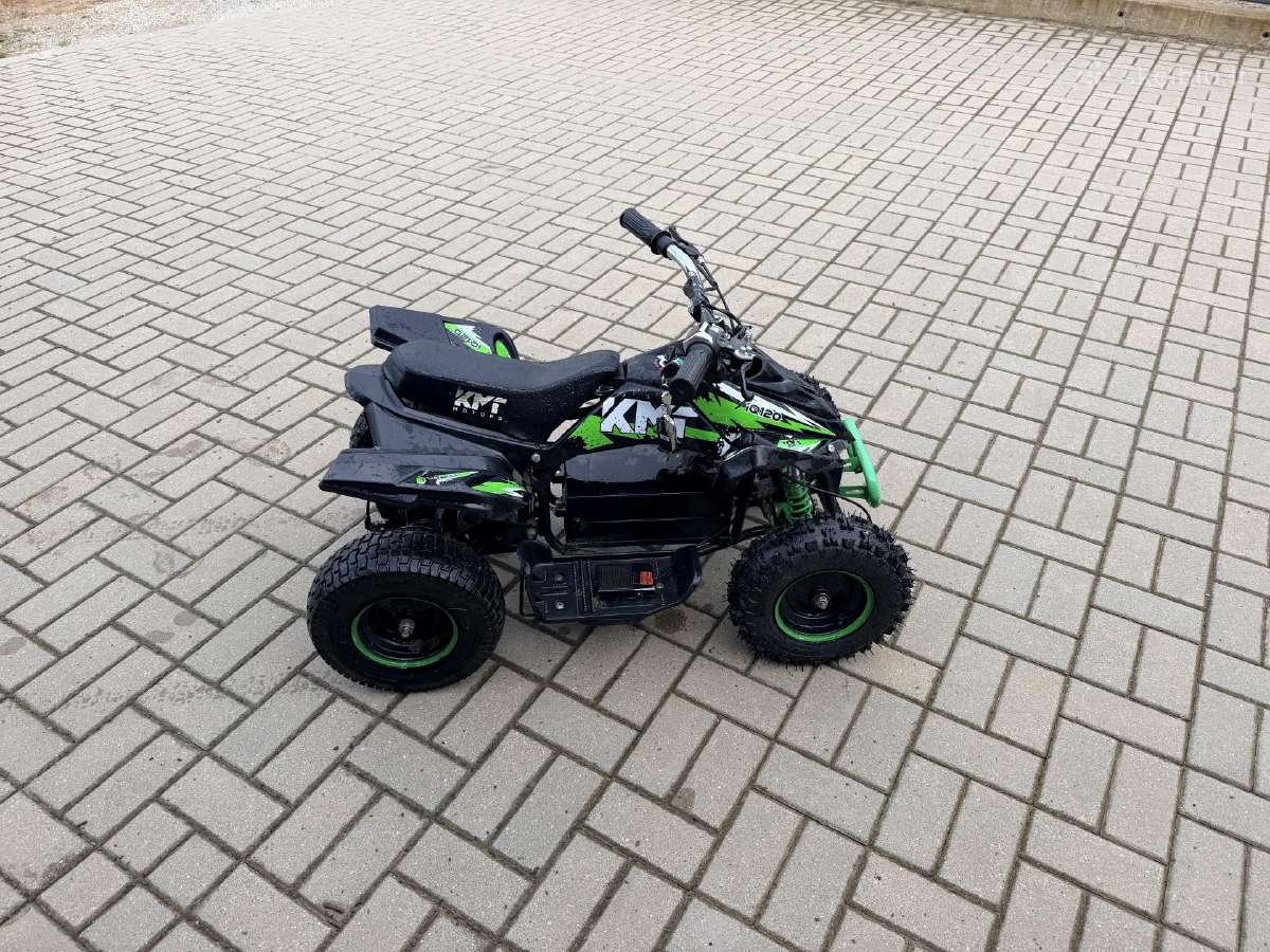Kmt iq120 vaikiškas elektrinis keturratis