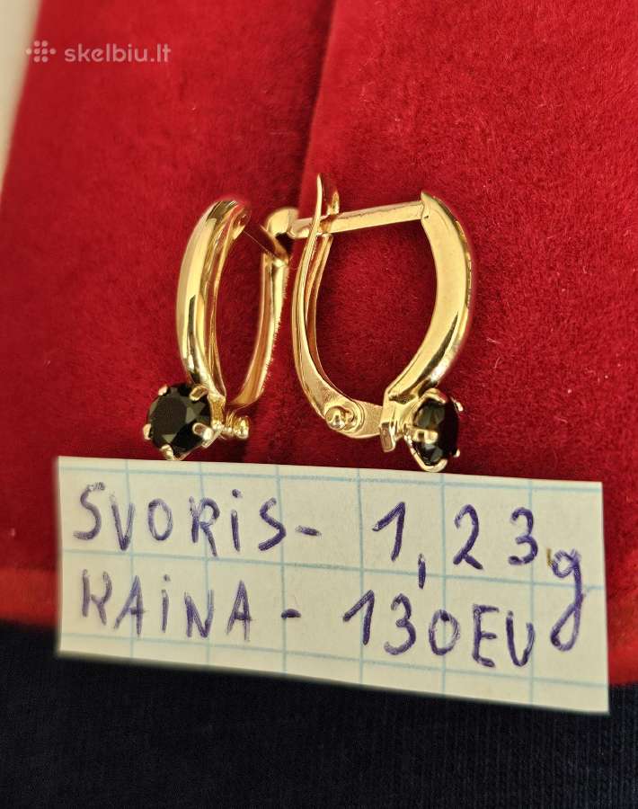 Ivairus auksiniai auskarai - nuotraukos Nr. 30