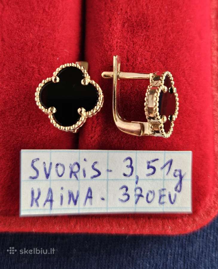 Ivairus auksiniai auskarai - nuotraukos Nr. 23