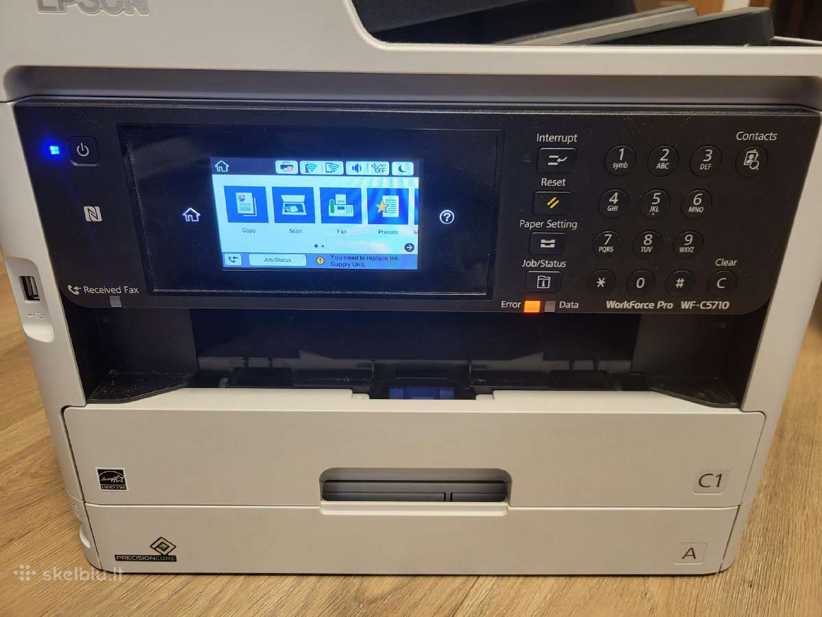 Epson Workforce Pro Wf-c5710dwf - nuotraukos Nr. 4