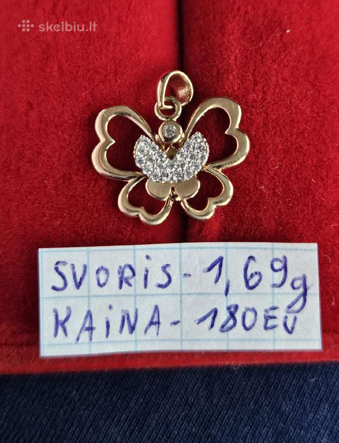Ivairus auksiniai pakabukai - nuotraukos Nr. 3
