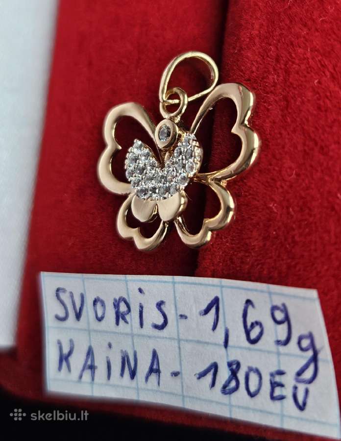Ivairus auksiniai pakabukai - nuotraukos Nr. 4