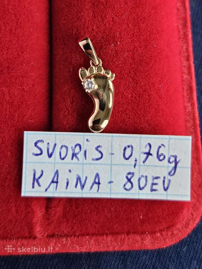 Ivairus auksiniai pakabukai - nuotraukos Nr. 5