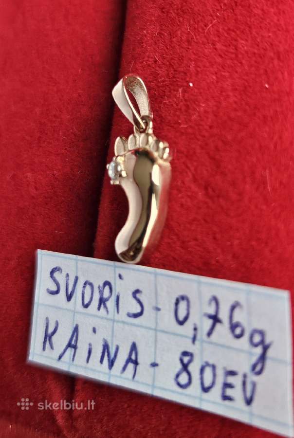 Ivairus auksiniai pakabukai - nuotraukos Nr. 6