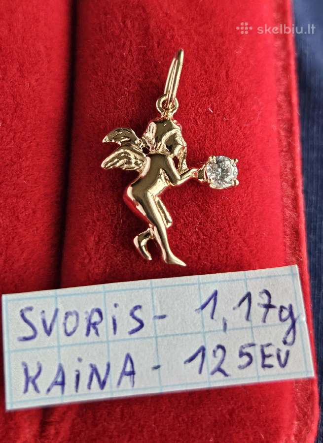 Ivairus auksiniai pakabukai - nuotraukos Nr. 11