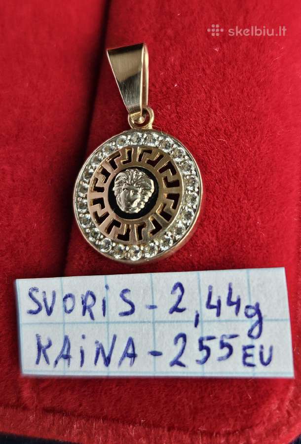 Ivairus auksiniai pakabukai - nuotraukos Nr. 16
