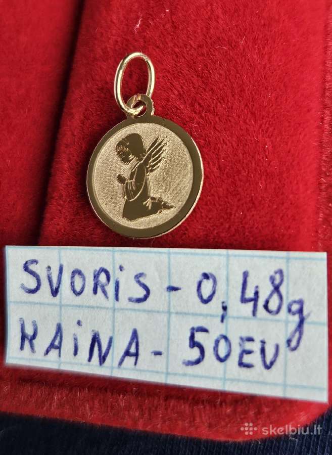 Ivairus auksiniai pakabukai - nuotraukos Nr. 18
