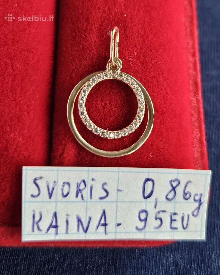 Ivairus auksiniai pakabukai - nuotraukos Nr. 19
