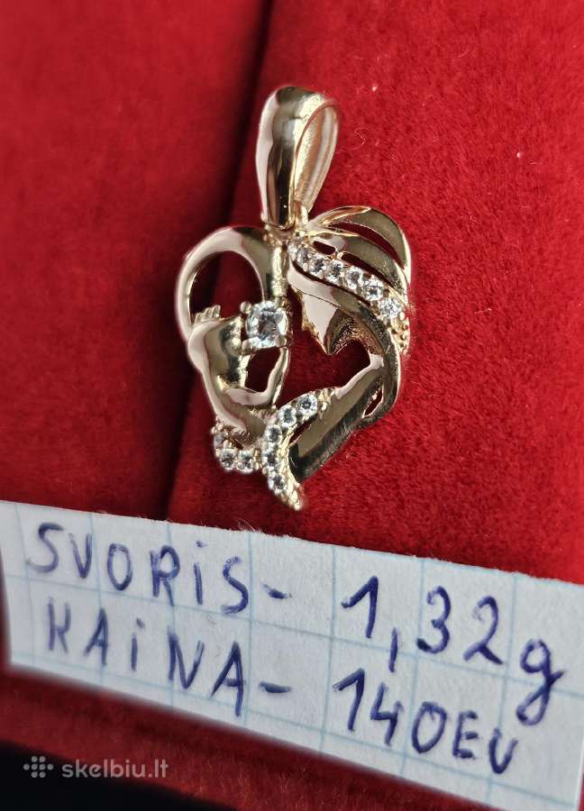 Ivairus auksiniai pakabukai - nuotraukos Nr. 26