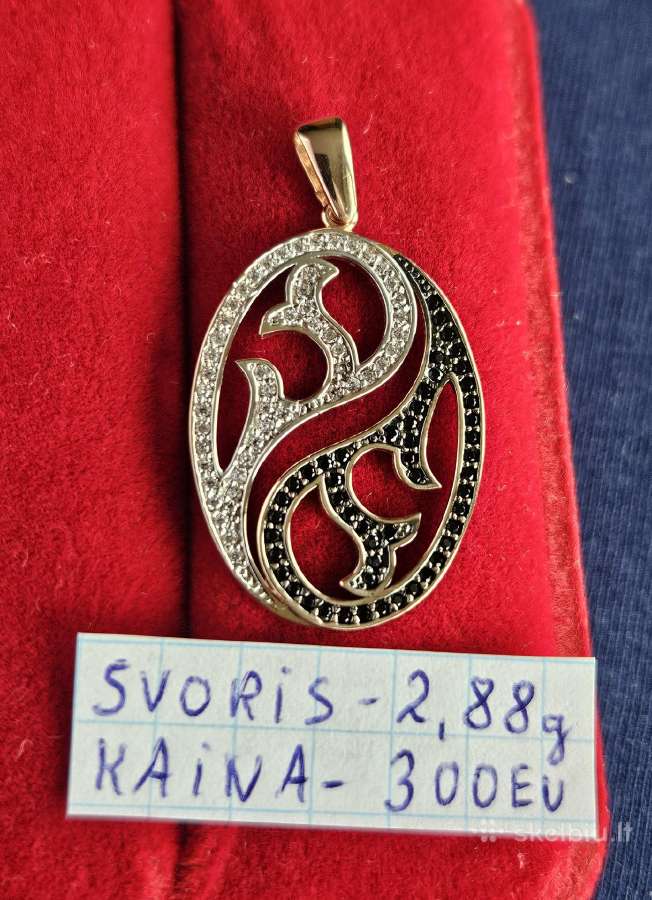 Ivairus auksiniai pakabukai - nuotraukos Nr. 2