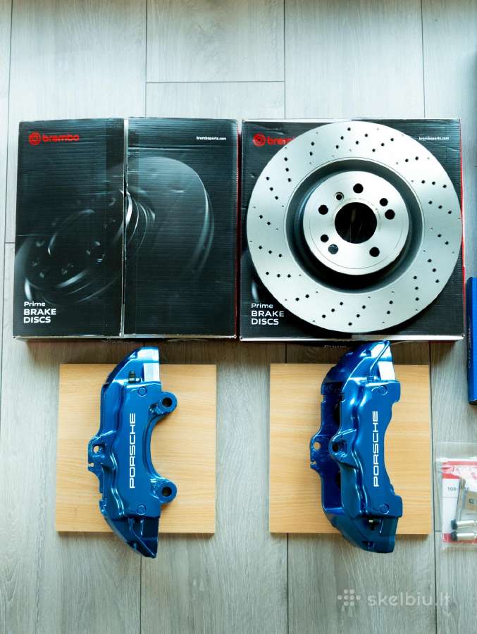 Brembo 6-stūmoklių Bbk stabdžių komplektas (350mm) - nuotraukos Nr. 5