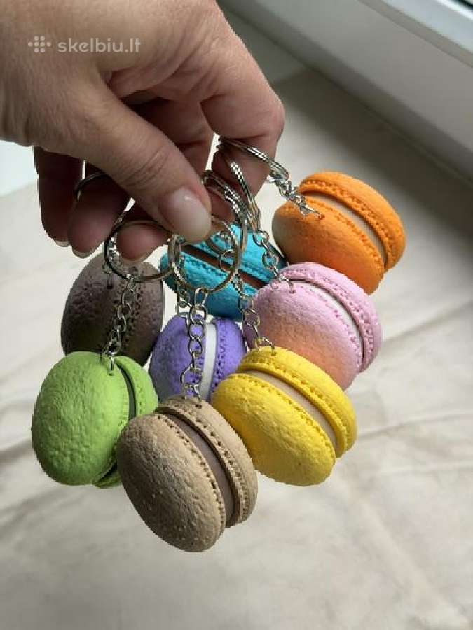 Antistresinis klikeris pakabukas "Macarons" - nuotraukos Nr. 2