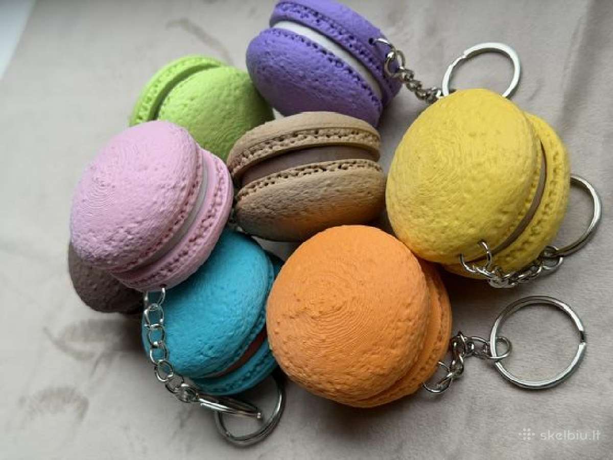 Antistresinis klikeris pakabukas "Macarons" - nuotraukos Nr. 4