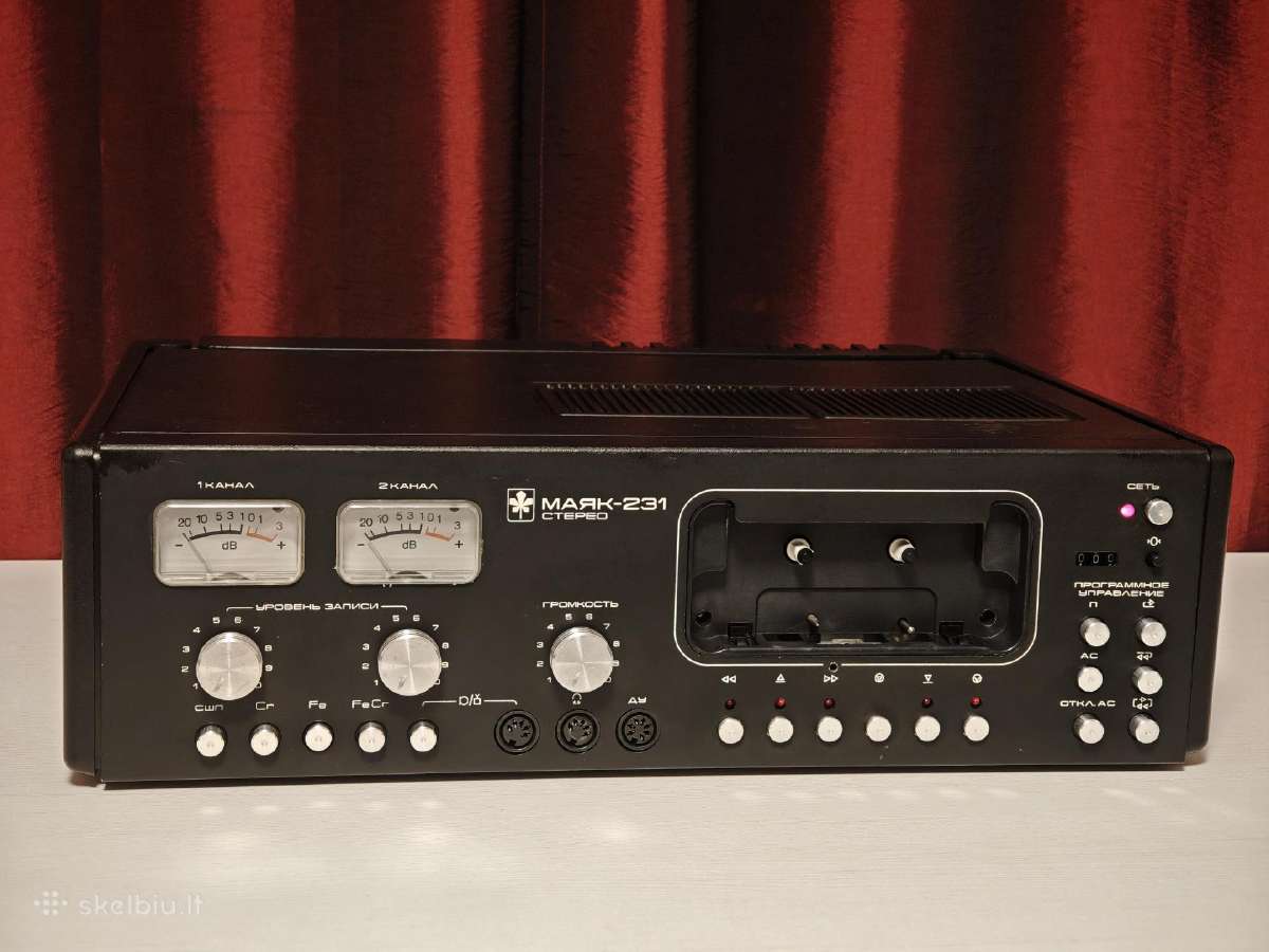 Маяк-231 Стерео kasetinis magnetofonas