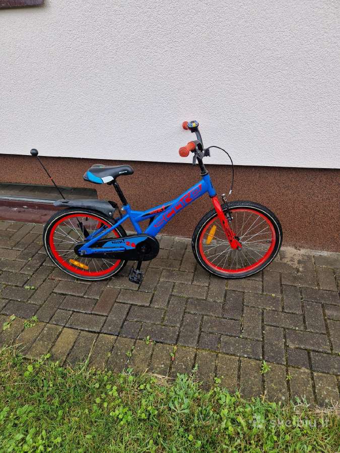 Dviratukas 20 colių ratais