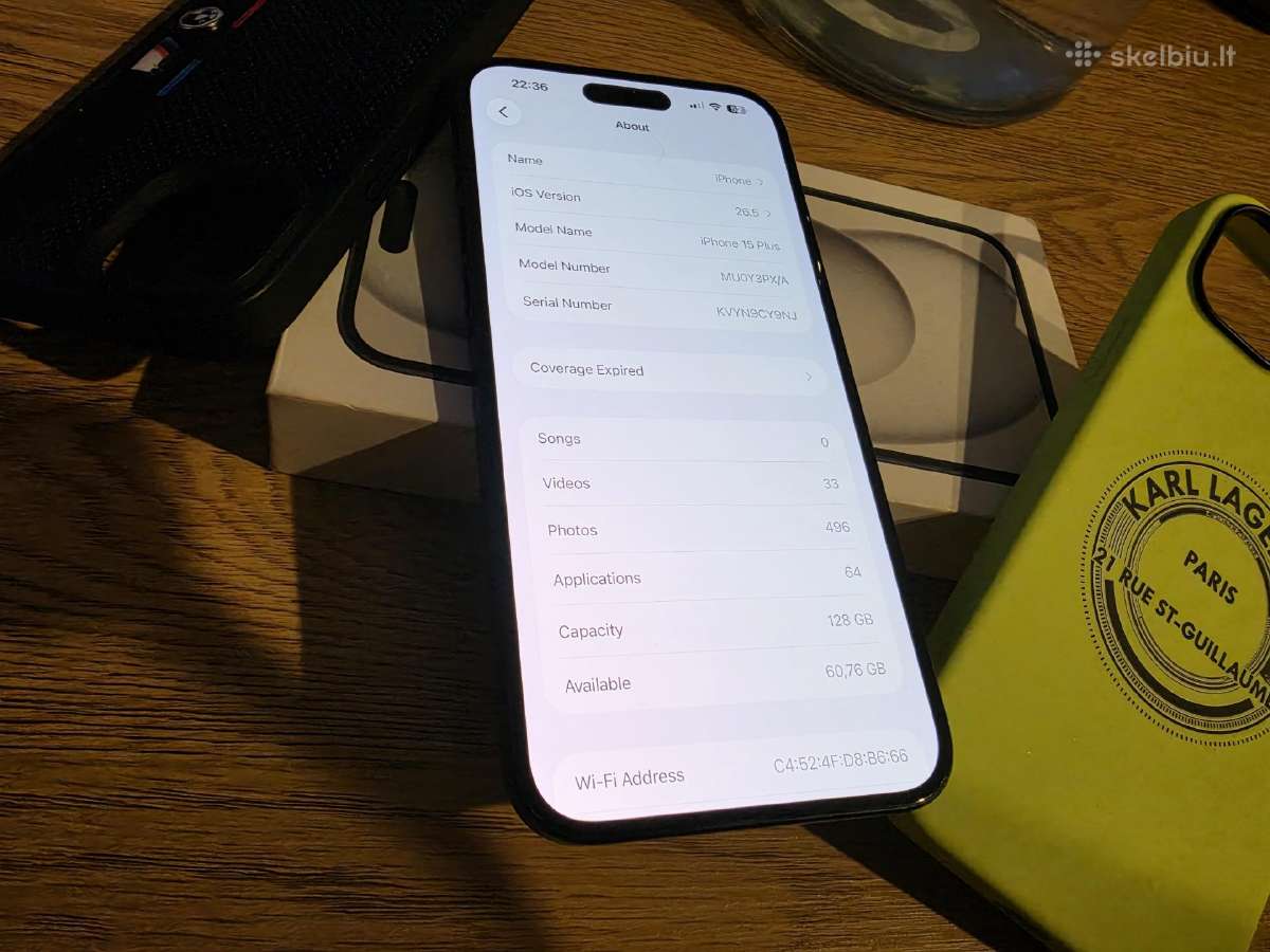 Apple iPhone 15 plus 128gb
