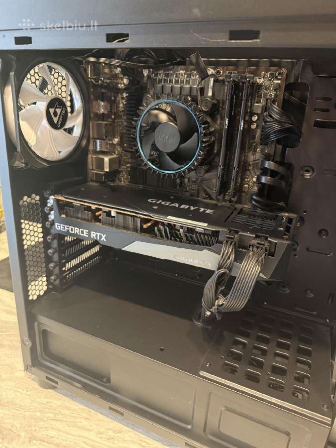 Kompiuteris i5-12400f, Rtx 3070, 16 GB RAM, 1 TB